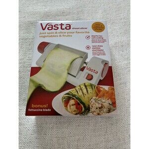 Vasta Vegetable Fruit Sheet Slicer Veggie Cutter Fettuccine Blade Included Keto
